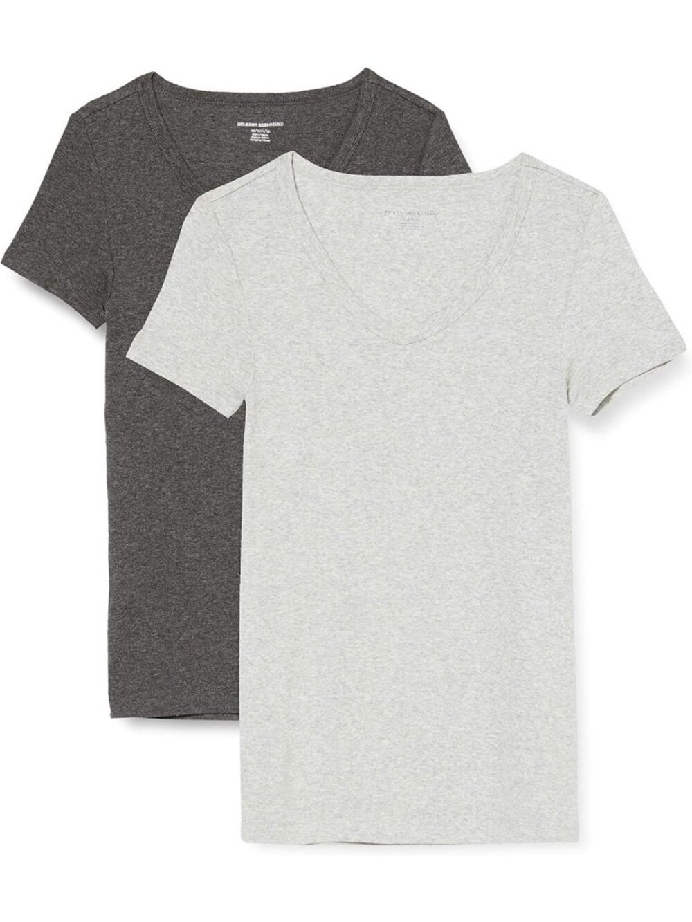 Slim-Fit Short-Sleeve V-Neck T-Shirt for Women - Casual, Comfortable, Everyday